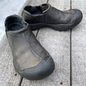 Keen Women's Size 8 Leather Loafers‎ Slip On Flats Comfort Shoes Vintage